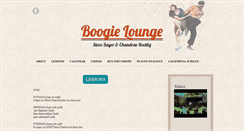 Desktop Screenshot of boogielounge.net